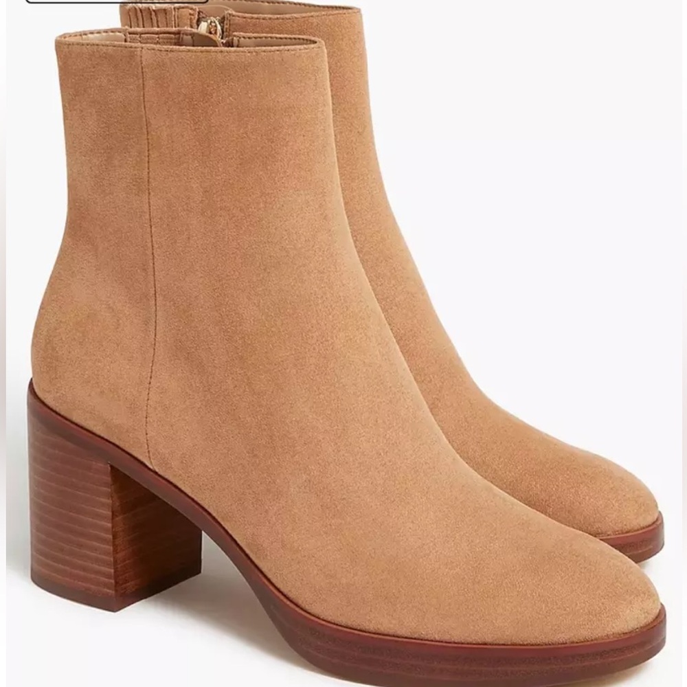 J.Crew Women's Tan Ankle Boots
